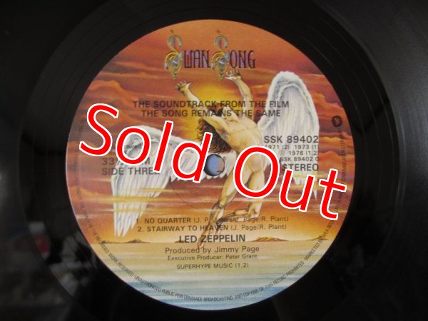 画像5: Led Zeppelin / The Soundtrack From The Film The Song Remains The Same (5)