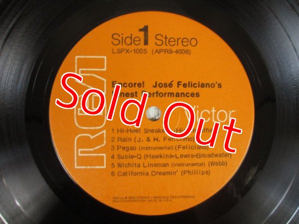 画像3: Jose Feliciano / Encore! Jose Feliciano's Finest Performances (3)
