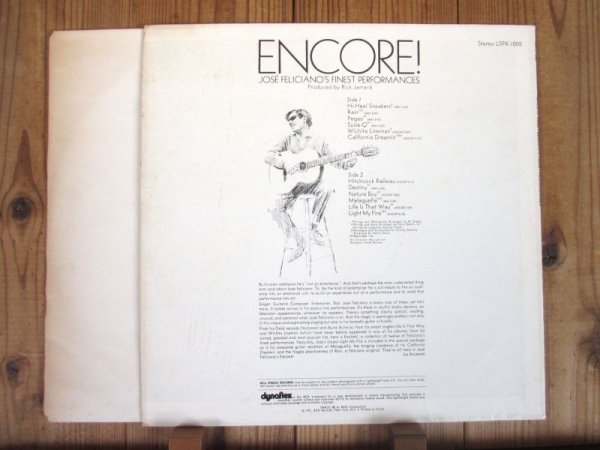 画像2: Jose Feliciano / Encore! Jose Feliciano's Finest Performances (2)