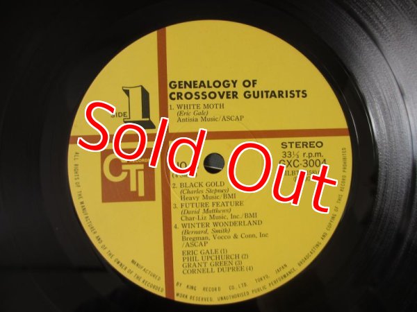 画像5: V.A. (George Benson, Grant Green, Gabor Szabo , Earl Klugh, John Tropea, John Scofield, Allan Holdsworth, Eric Gale, Joe Beck, Phil Upchurch, Cornell Dupree, etc.) / Genealogy Of Crossover Guitarists (5)