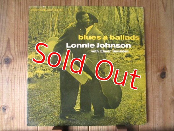画像1: Lonnie Johnson With Elmer Snowden / Blues & Ballads (1)