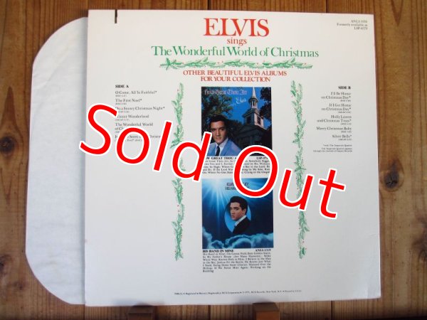 画像2: Elvis Presley / Elvis Sings The Wonderful World Of Christmas (2)