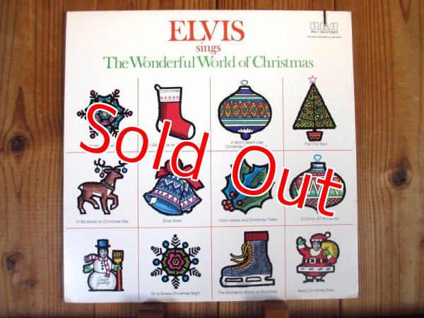 画像1: Elvis Presley / Elvis Sings The Wonderful World Of Christmas (1)