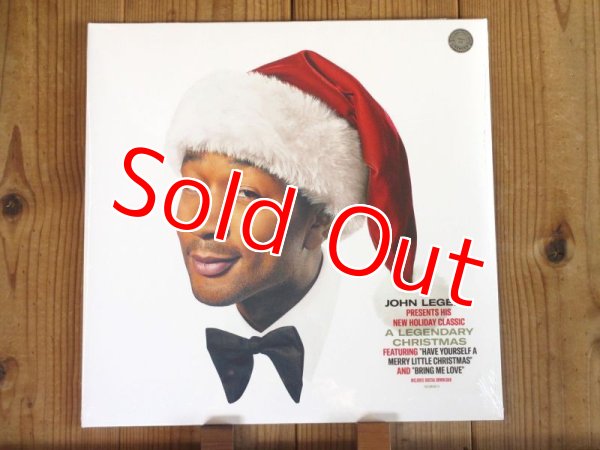 画像1: グラミー賞10冠に輝くSSWジョンレジェンドによる極上クリスマス・アルバムがアナログ盤で入荷！■John Legend / A Legendary Christmas (1)