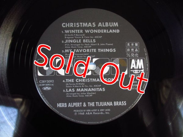 画像4: 見本盤！■Herb Alpert & The Tijuana Brass / Christmas Album (4)