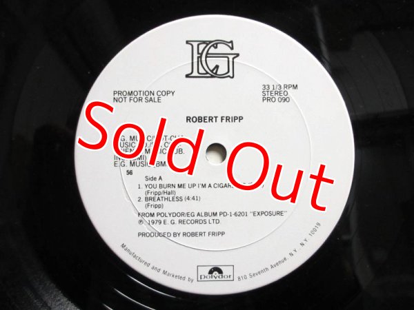画像3: Robert Fripp / Four From Exposure (3)