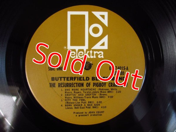 画像3: The Butterfield Blues Band / The Resurrection Of Pigboy Crabshaw (3)
