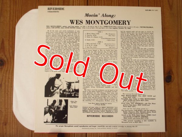 画像2: Wes Montgomery / Movin' Along (2)