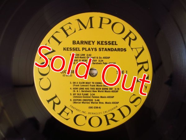 画像3: Barney Kessel / Kessel Plays Standards (3)