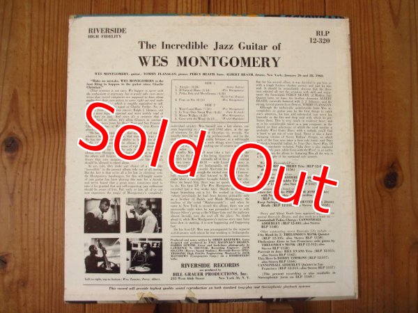 画像2: Wes Montgomery / The Incredible Jazz Guitar (2)