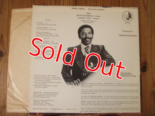 画像2: Jimmy Smith ,With Kenny Burrell, Grady Tate / Second Coming (2)