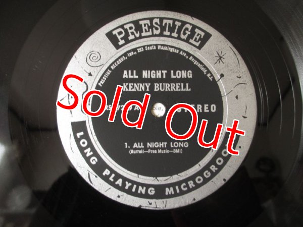 画像3: Kenny Burrell - The Prestige All Stars ‎– All Night Long (3)