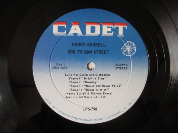 画像3: Kenny Burrell / Ode To 52nd Street (3)