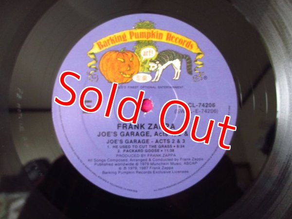 画像11: 3枚組LPボックス！■Frank Zappa / Joe's Garage Acts I, II & III (11)
