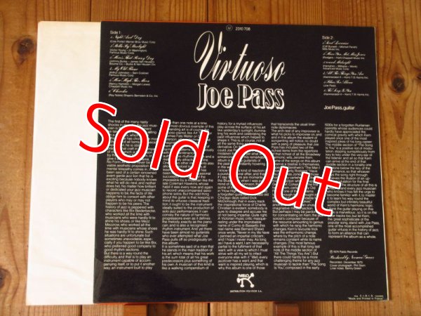画像2: Joe Pass / Virtuoso (2)