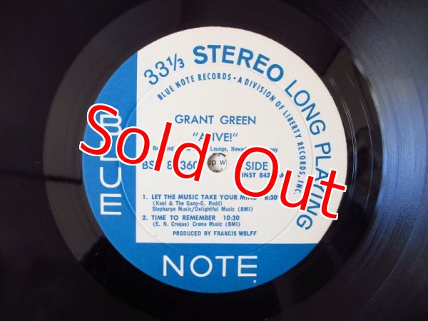画像3: Grant Green / Alive! (3)