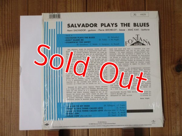 画像2: Henri Salvador / Salvador Plays The Blues (2)