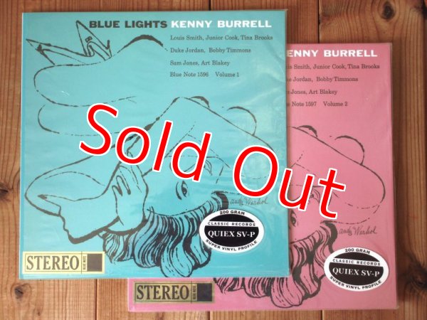 画像1: 2枚セット！DGあり！BG刻印あり！クラシックレコーズ Quiex盤！■Kenny Burrell / Blue Lights, Volume 1 & 2 (1)