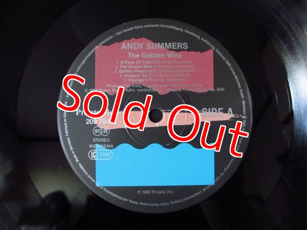 画像3: Andy Summers / The Golden Wire (3)