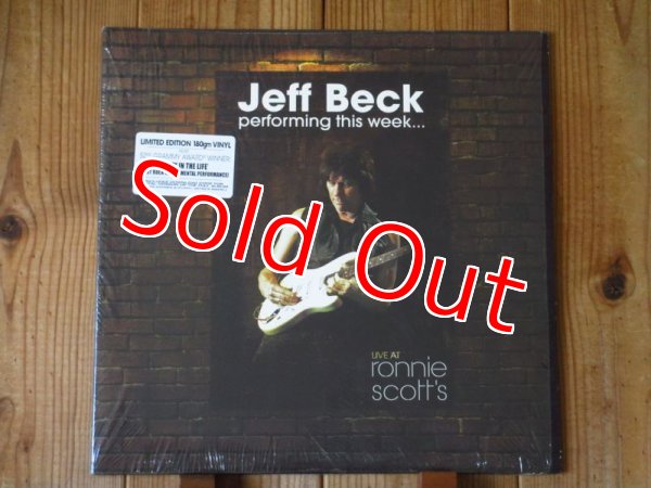 画像1: Jeff Beck / Performing This Week...Live At Ronnie Scott's (1)