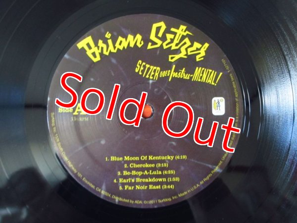 画像4: Brian Setzer / Setzer Goes Instru-Mental! (4)