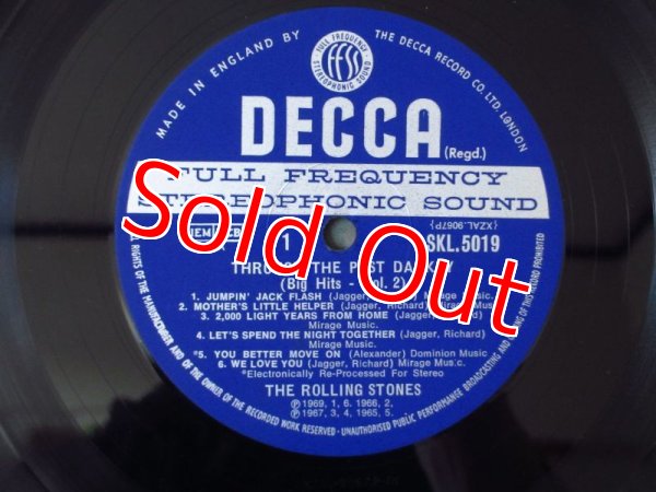 画像4: Rolling Stones / Through The Past, Darkly (Big Hits Vol. 2) (4)