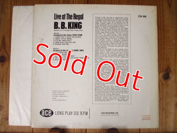 画像2: B.B. King / Live At The Regal (2)