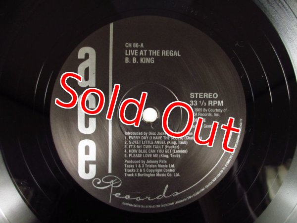 画像3: B.B. King / Live At The Regal (3)