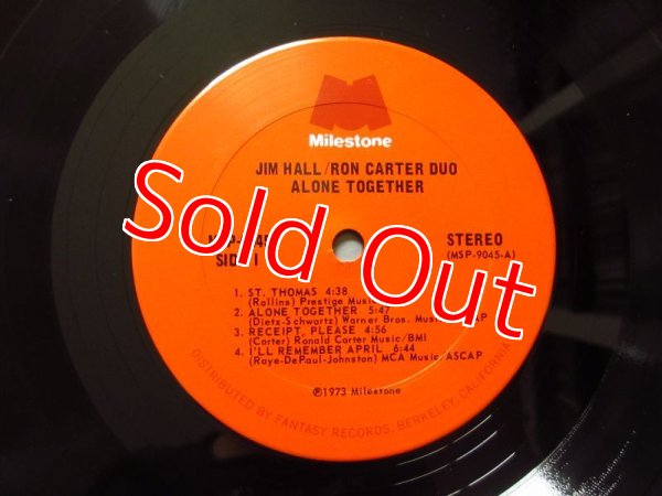 画像3: Jim Hall - Ron Carter /  Alone Together (3)