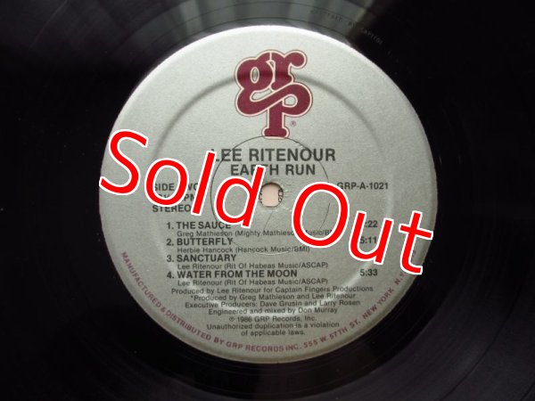 画像3: Lee Ritenour / Earth Run (3)