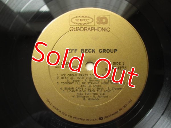 画像3: ミックス違いの4チャンネル盤！■Jeff Beck Group / Jeff Beck Group (SQ - Quadraphonic) (3)