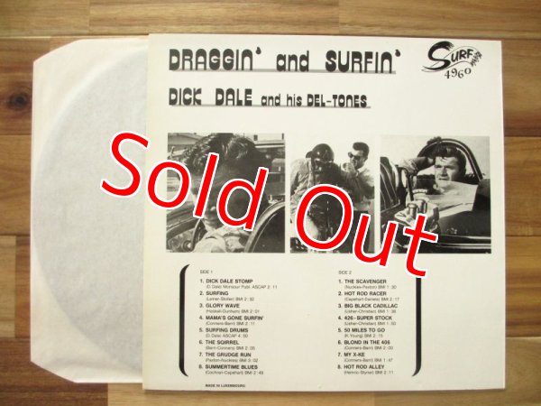 画像2: Dick Dale And His Del-Tones / Draggin' And Surfin' (2)