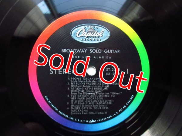 画像3: Laurindo Almeida / Broadway Solo Guitar (3)