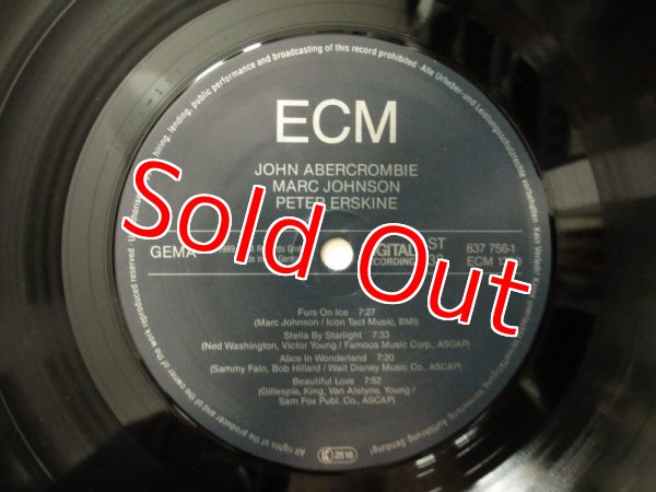 画像3: John Abercrombie / Marc Johnson / Peter Erskine (3)