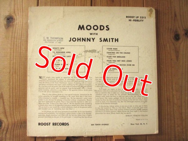 画像2: Johnny Smith / Moods With Johnny Smith Guitar (2)