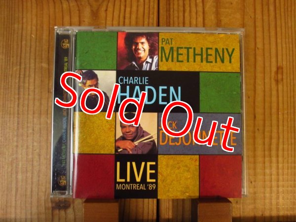 画像1: Pat Metheny & Charlie Haden & Jack DeJohnette / Live Montreal '89 (1)