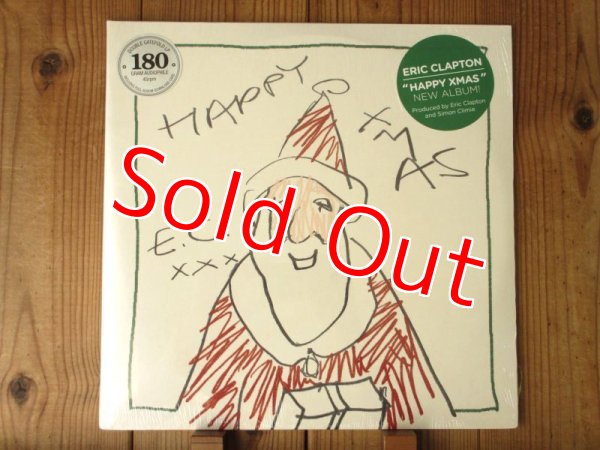 画像1: エリッククラプトン初のクリスマス・アルバムがUS盤45回転2枚組LPで入荷！◼︎Eric Clapton / Happy Xmas (1)