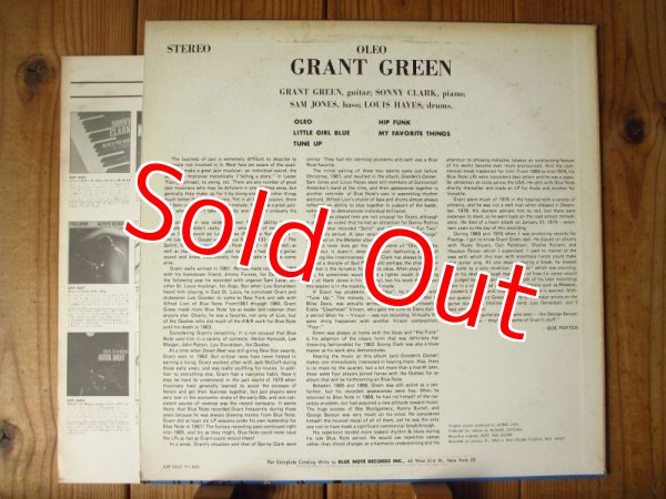 画像2: Grant Green Quartet With Sonny Clark / Oleo (2)