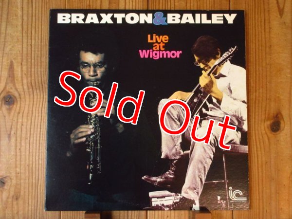 画像1: Derek Bailey, Anthony Braxton / Live At Wigmor (1)
