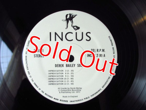 画像3: Derek Bailey / Solo (3)