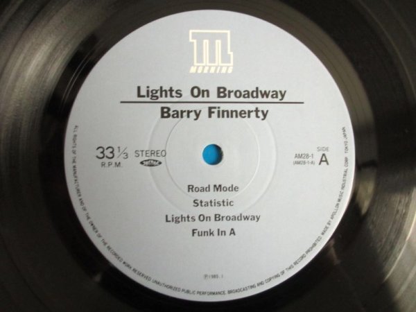 画像3: 日本オンリー！■Barry Finnerty / Lights On Broadway (3)