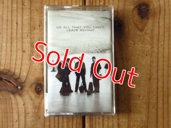 画像1: U2の名作、グラミー7部門受賞作が新品カセットテープで入荷！■U2 / All That You Can't Leave Behind (1)
