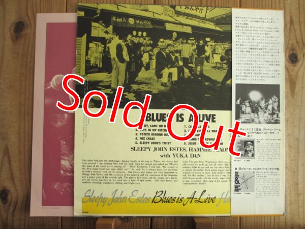画像2: 憂歌団, Sleepy John Estes, Hammie Nixon / Blues IS A-LIVE (2)