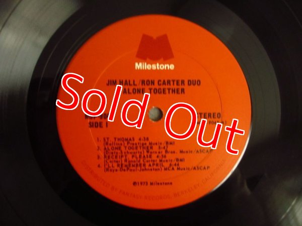 画像3: Jim Hall - Ron Carter /  Alone Together (3)