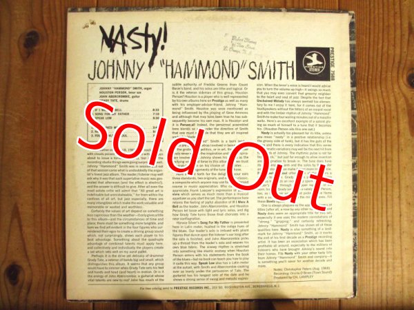 画像2: Johnny "Hammond" Smith - John Abercrombie / Nasty! (2)