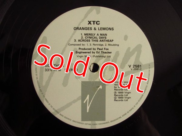 画像4: XTC / Oranges & Lemons (4)