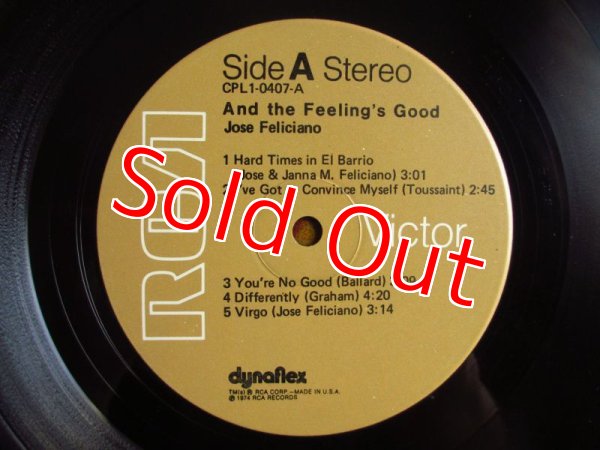 画像4: Jose Feliciano / And The Feeling's Good (4)