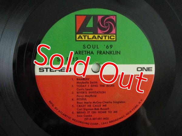 画像3: Aretha Franklin / Soul '69 (3)