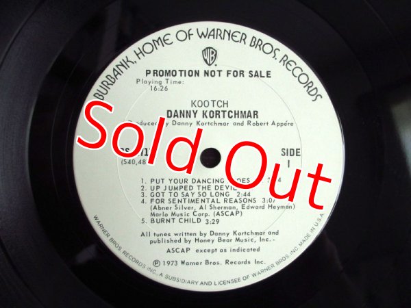 画像3: Danny Kortchmar / Kootch (3)