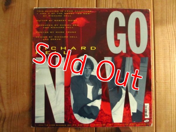 画像2: Richard Hell & Robert Quine / Go Now (2)